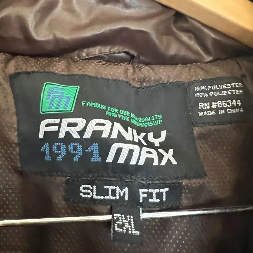 Men’s Franky Max 1991 slim fit outdoor vest.  Size 2XL.